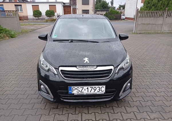 Peugeot 108 cena 24900 przebieg: 48000, rok produkcji 2017 z Szamotuły małe 232